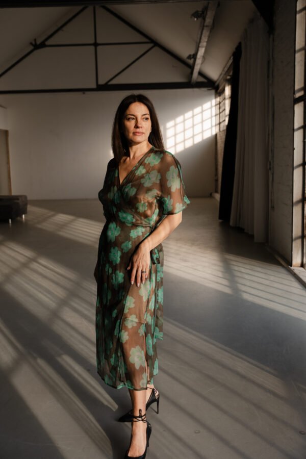 Wrap Dress Green